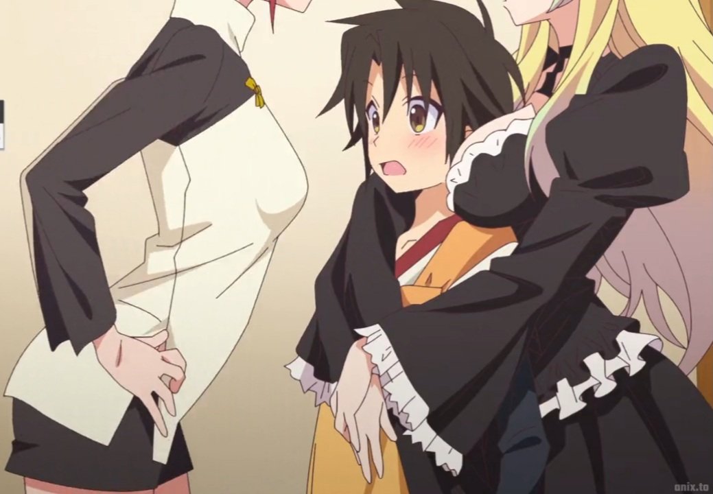 Kiriya Sensho Is a Cute Redhead Wifey | From Megami-ryou no Ryoubo-kun (NSFW) ft Atena Saotome +++ #tA4mePbF