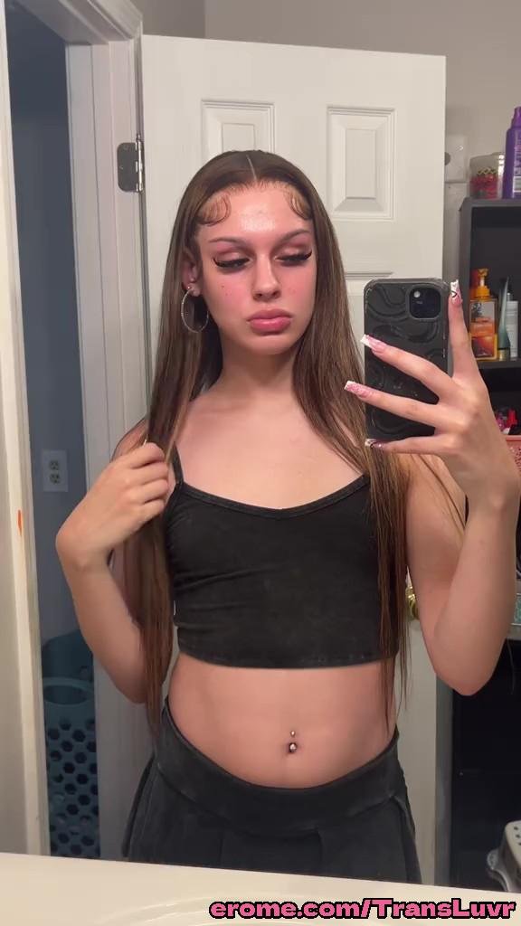 White Trans Teen Takes BBC In Doggystyle - Femboy, Shemale, Tranny, Trap, Tgirl, Ts #V2VpSpq0