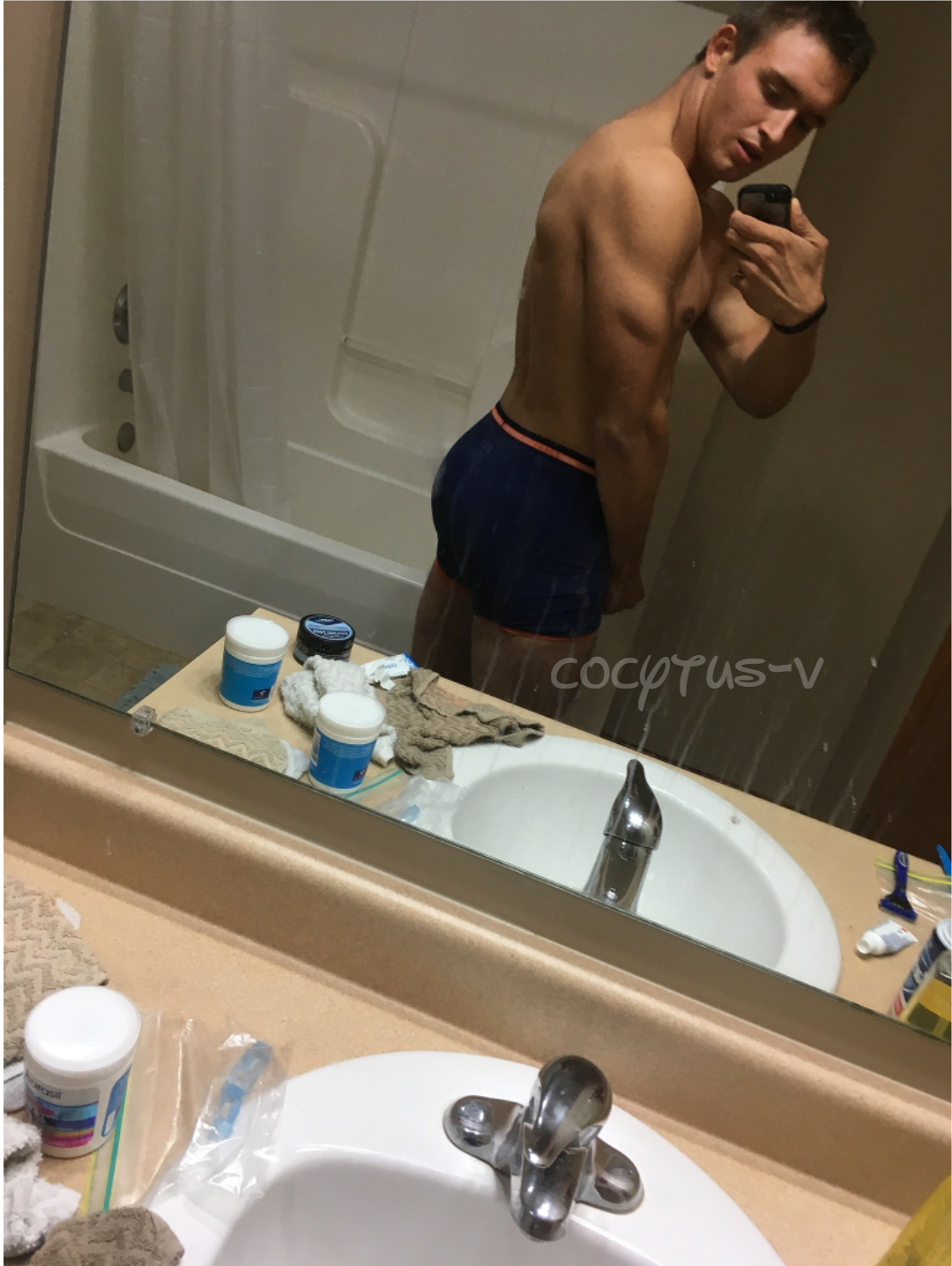 Fit JOCK FRAT boy FAGGOT loves showing his COCK and HOLE to FAKE SNAPCHAT girl!! SPREAD him!!! #CFzlzfvl